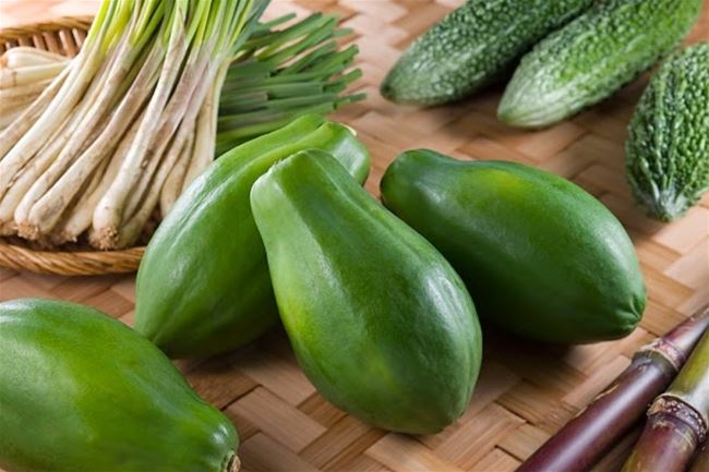 Cách trị mụn trứng cá từ thiên nhiên với đu đủ xanh Cách trị mụn trứng cá từ thiên nhiên với đu đủ xanh